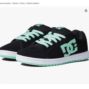 DC Gaveler Casual Low Top Skate Shoes Sneakers Youth Size 3